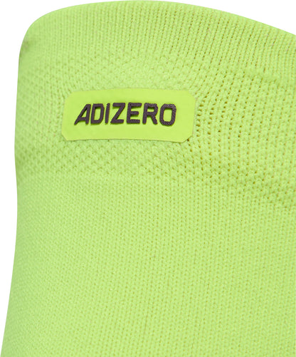 adidas Adizero Quarter Running Socks - Yellow