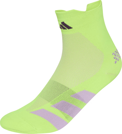 adidas Adizero Quarter Running Socks - Yellow