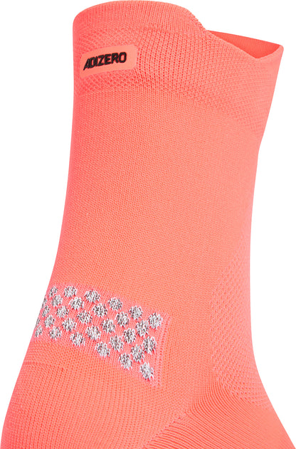 adidas Adizero Quarter Running Socks - Pink