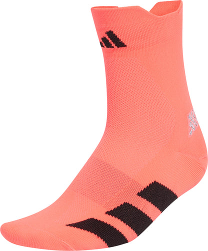 adidas Adizero Quarter Running Socks - Pink