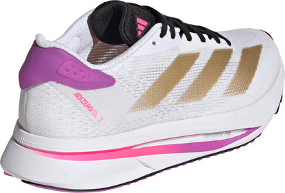 adidas Adizero SL 2 Womens Running Shoes - White