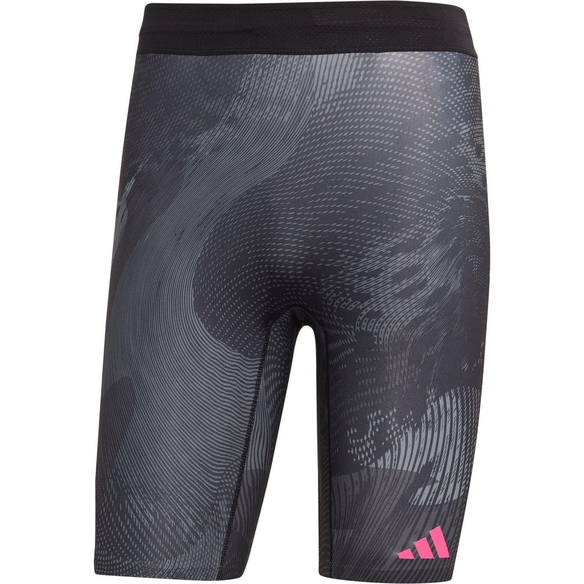 Adidas Adizero Saturday Short Tights Hr5677 Front - Front View