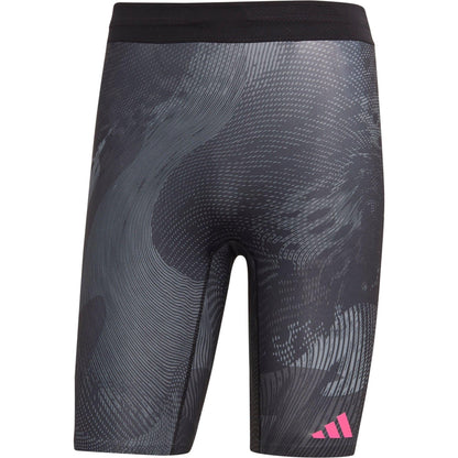 Adidas Adizero Saturday Short Tights Hr5677 Front - Front View