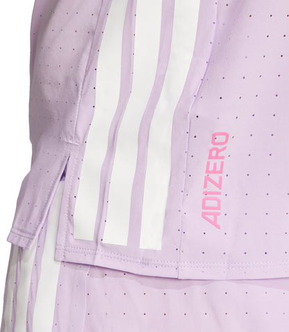 adidas Adizero Short Sleeve Womens Running Top - Purple