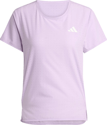 adidas Adizero Short Sleeve Womens Running Top - Purple
