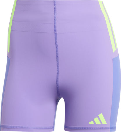 adidas Adizero Womens Short Running Tights - Purple