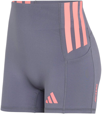 adidas Adizero 3 Inch Womens Short Running Tights - Grey