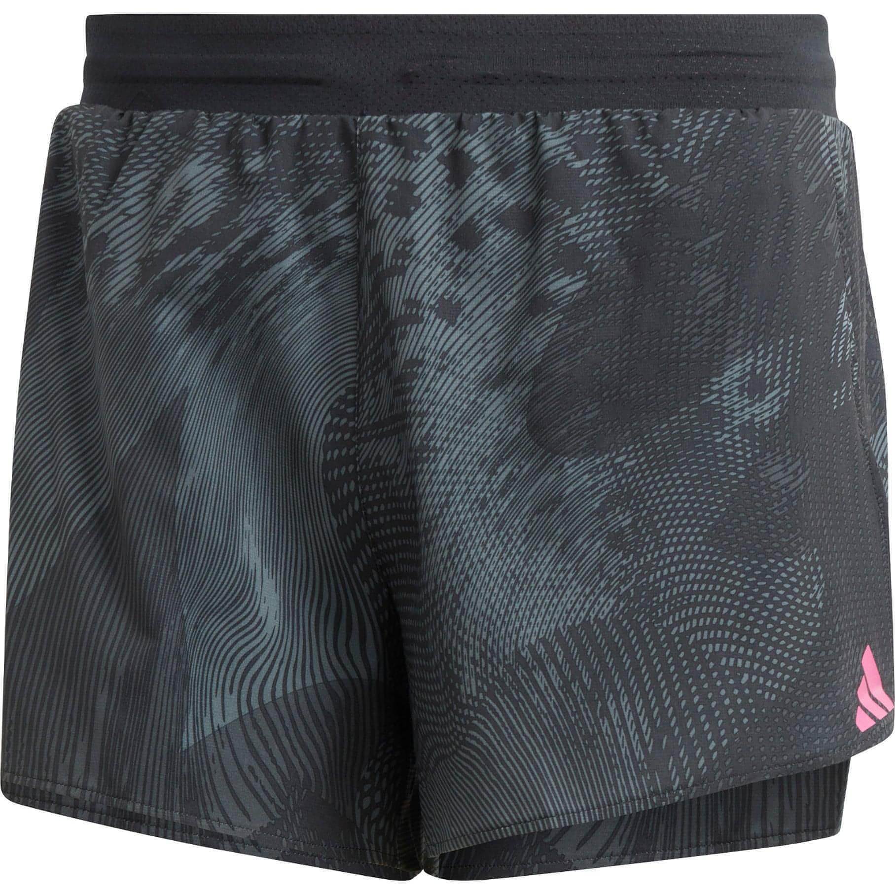 Adidas Adizero Split Shorts Ia0006 Front - Front View