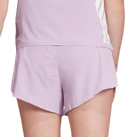 adidas Adizero Split 3 Inch Womens Running Shorts - Purple