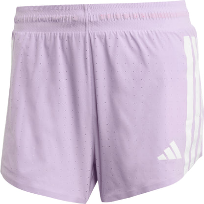 adidas Adizero Split 3 Inch Womens Running Shorts - Purple