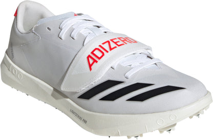 adidas Adizero Triple Jump / Pole Vault Field Event Spikes - White