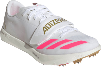 adidas Adizero Triple Jump / Pole Vault Field Event Spikes - White