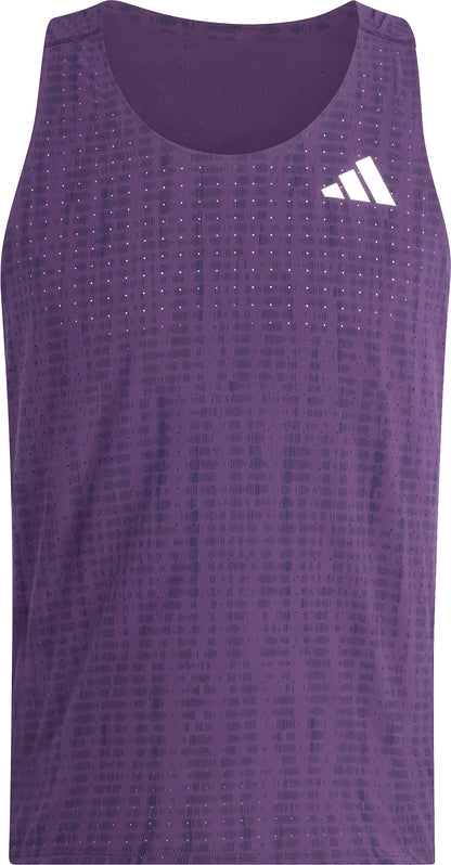 adidas Adizero Mens Running Vest - Purple
