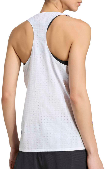 adidas Adizero Womens Running Vest Tank Top - White