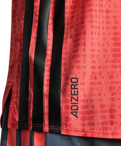 adidas Adizero Mens Running Vest - Red