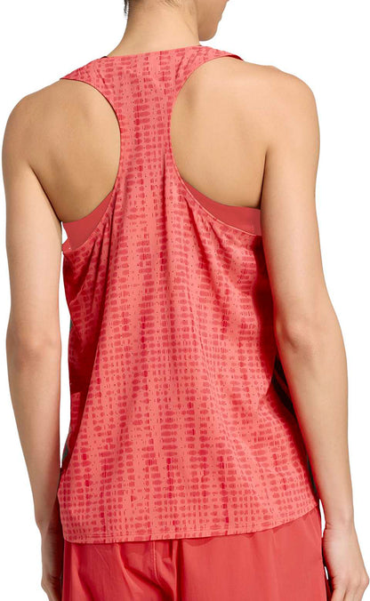 adidas Adizero Womens Running Vest Tank Top - Red