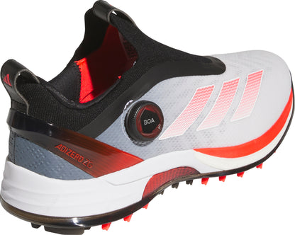 adidas Adizero ZG BOA Spikeless Mens Golf Shoes - White