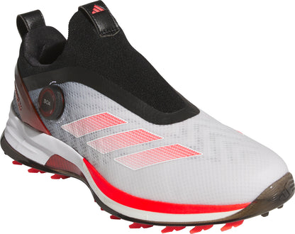 adidas Adizero ZG BOA Spikeless Mens Golf Shoes - White