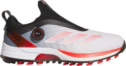 adidas Adizero ZG BOA Spikeless Mens Golf Shoes - White