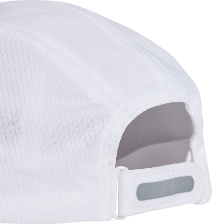 adidas AeroReady 4 Panel Mesh Running Cap - White