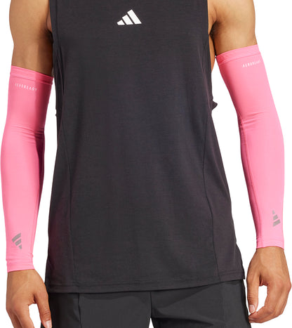 adidas AeroReady Running Arm Sleeves - Pink