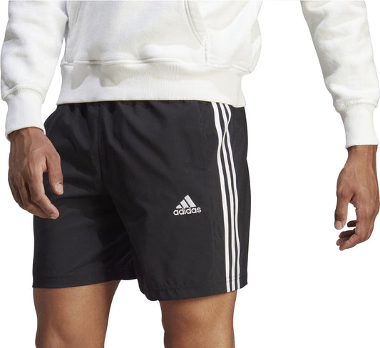 adidas AeroReady Essentials Chelsea 3 Stipes Mens Training Shorts - Black