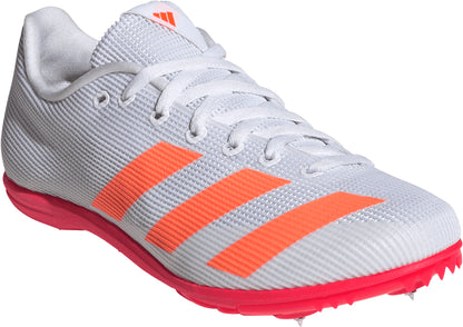 adidas Allroundstar Junior Running Spikes - White