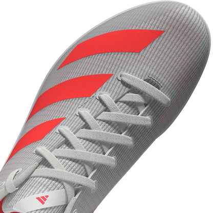 adidas Allroundstar Junior Running Spikes - White