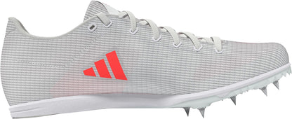 adidas Allroundstar Junior Running Spikes - White