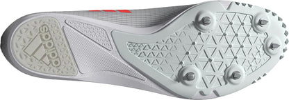 adidas Allroundstar Junior Running Spikes - White
