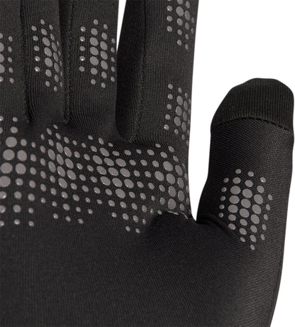 adidas Basic Fit Running Gloves - Black