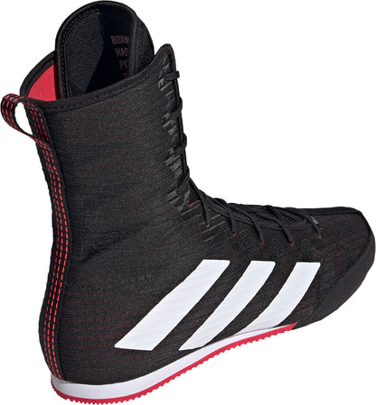 adidas Box Hog 4 Mens Boxing Shoes - Black