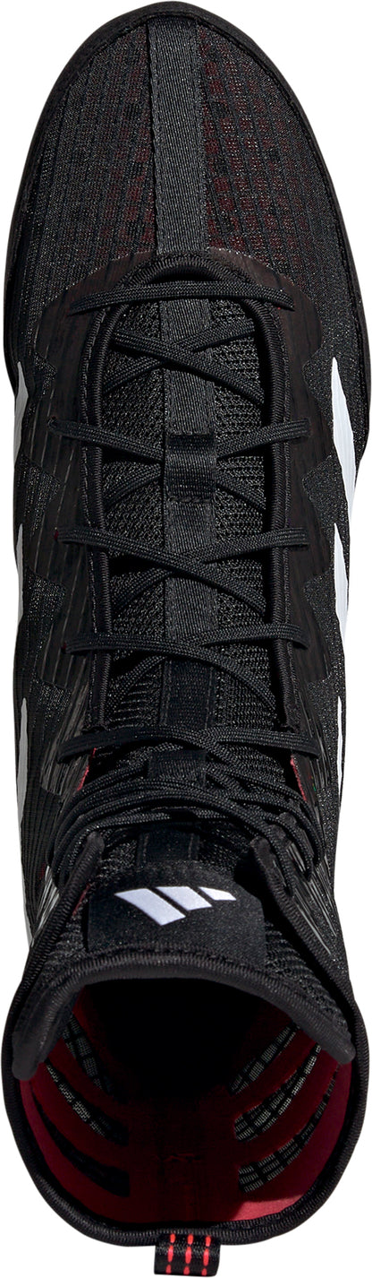 adidas Box Hog 4 Mens Boxing Shoes - Black