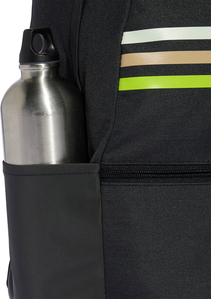 adidas Classic Horizontal 3 Stripes Backpack - Black