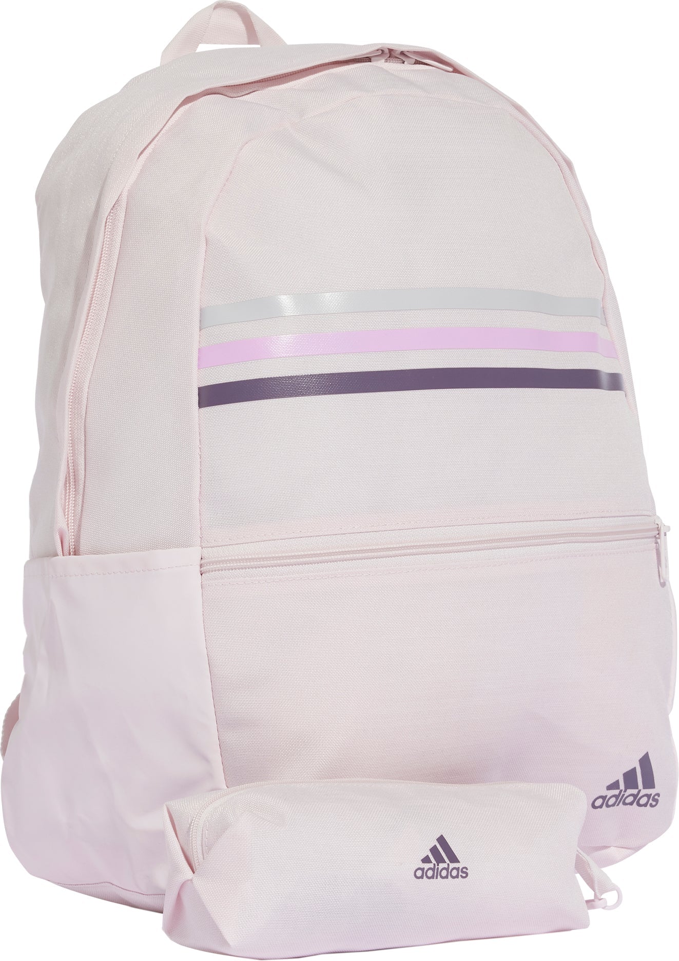 adidas classic 3s backpack pink Amazon.com | III Tint/White One Size An extra front pocket and side pockets keep smaller items within easy reach adidas Classic 3S 5 Backpack