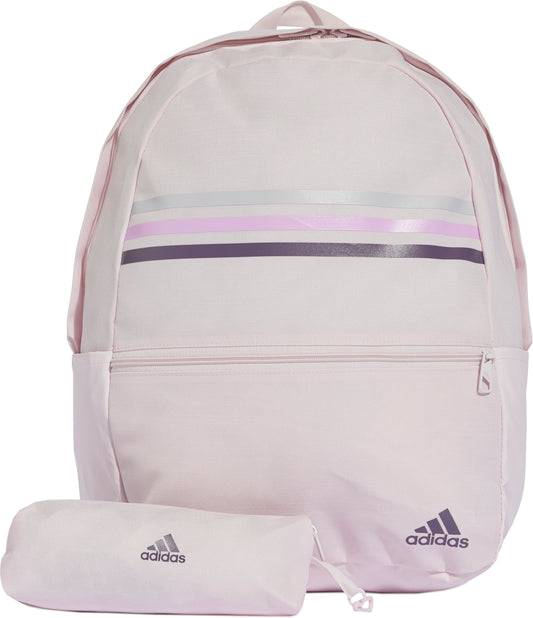 adidas Classic Horizontal 3 Stripes Backpack - Pink