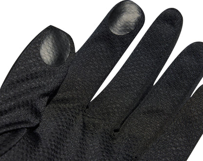adidas ClimaWarm Convertible Running Gloves - Black