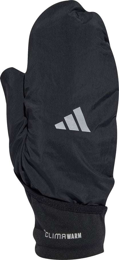 adidas ClimaWarm Convertible Running Gloves - Black