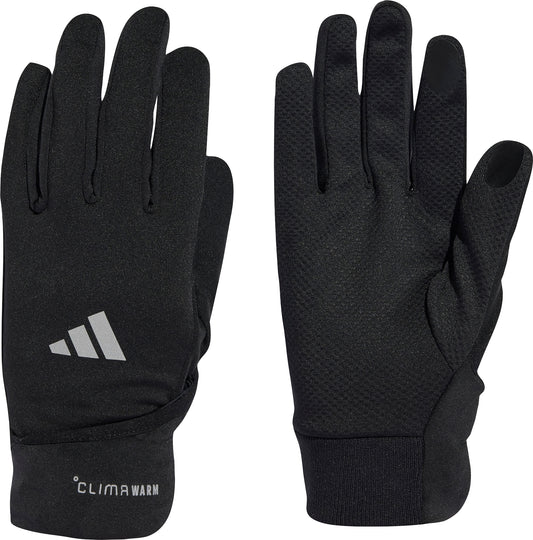 adidas ClimaWarm Convertible Running Gloves - Black