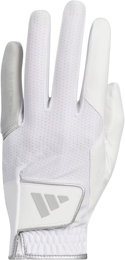 adidas Cool High Grip 24 Single left Hand Golf Glove - White