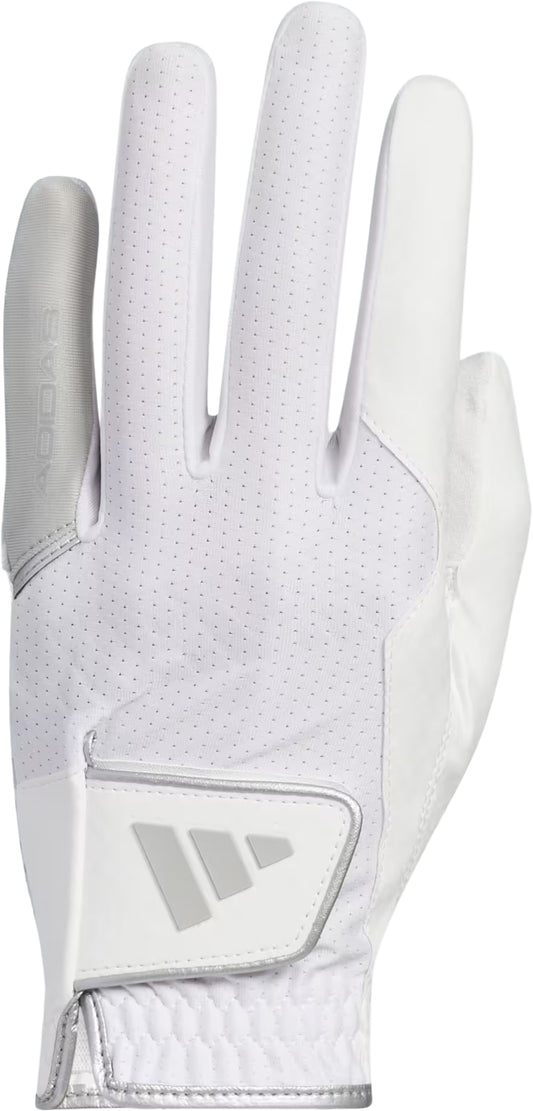 adidas Cool High Grip 24 Single left Hand Golf Glove - White