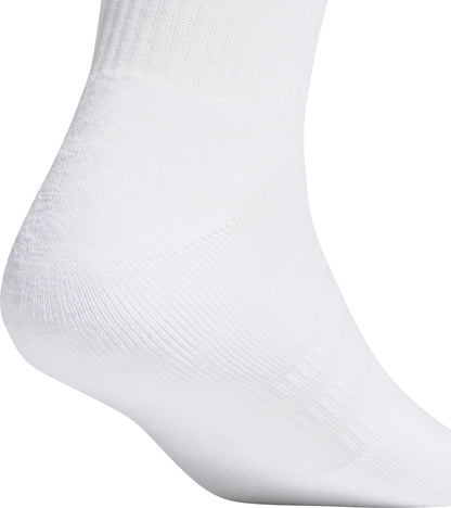 adidas Cushioned (3 Pack) Crew Socks - White