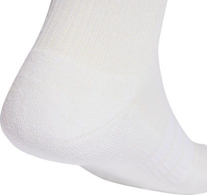 adidas Cushioned Essentials (6 Pack) Crew Socks - White