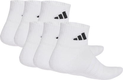 adidas Cushioned Essentials (6 Pack) Ankle Socks - White