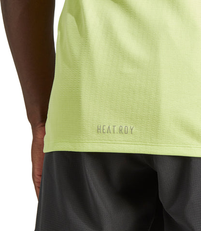 adidas Designed 4 Training Short Sleeve Mens Training Top - Green