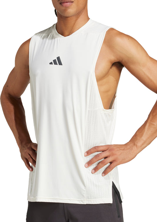 adidas Designed For Training Intensity Mens Training Vest - White
