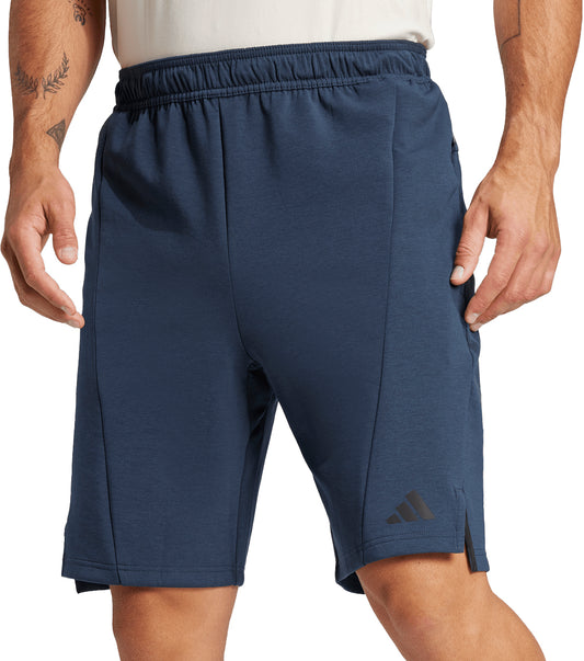 adidas Designed For Training Knit 5 Inch Mens Training Shorts - Blue