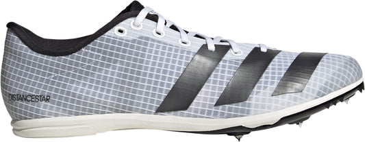 adidas Distancestar Running Spikes - White