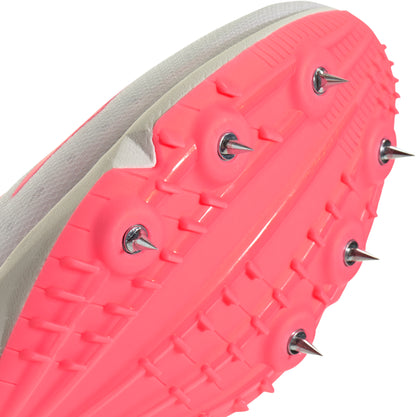 adidas Adizero Distancestar Running Spikes - White