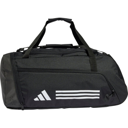 adidas Essentials 3 Stripes Holdall - Black